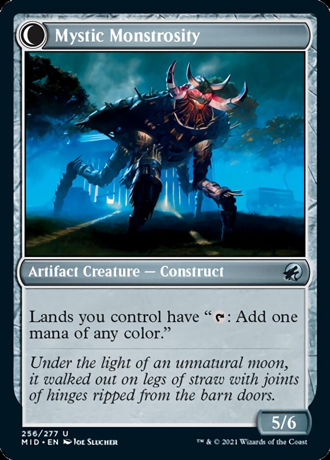 Image of Mystic Skull // Mystic Monstrosity [Innistrad: Midnight Hunt]