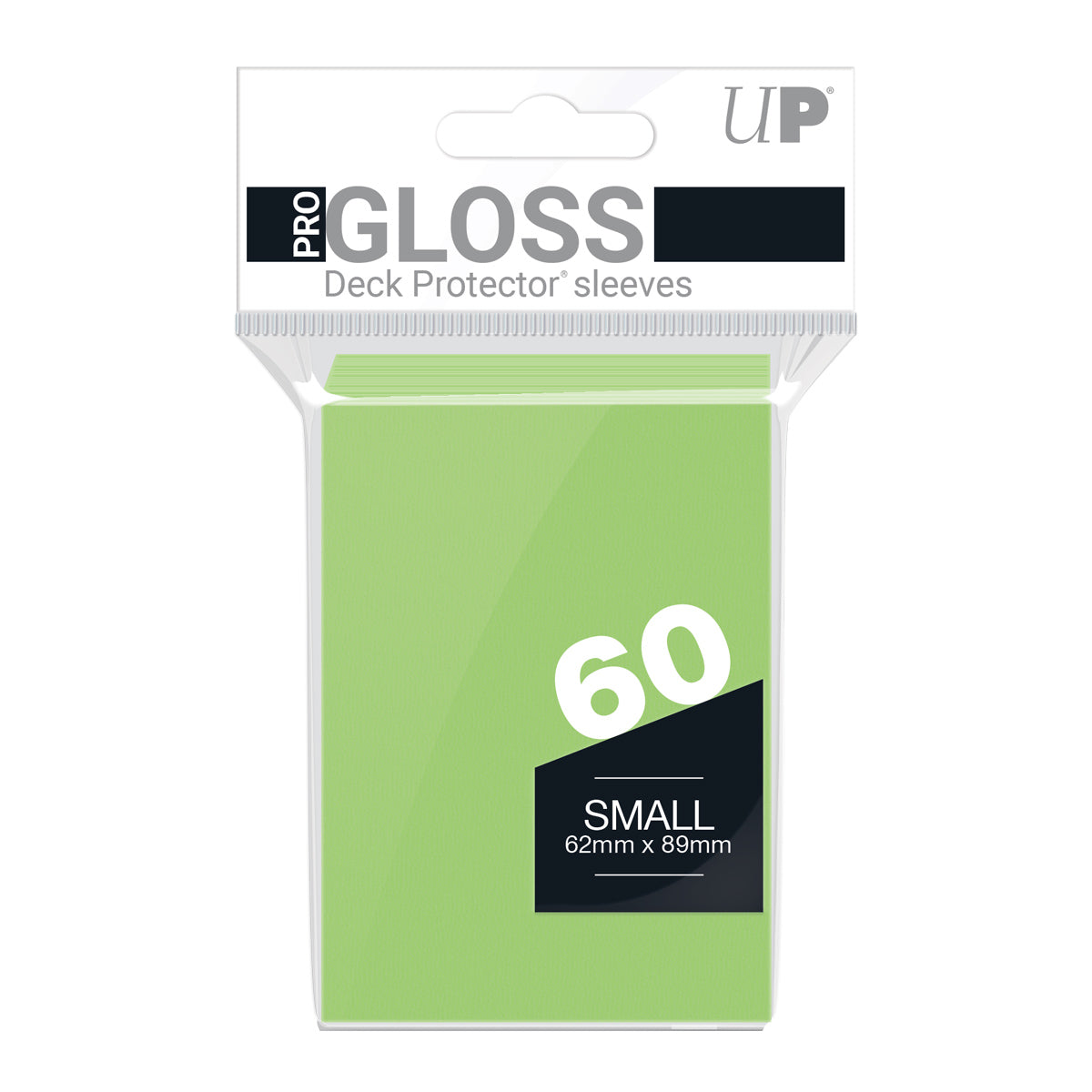 Image of Lime Pro Gloss (Japanese) [60 ct] Ultra Pro Deck Protector Sleeves