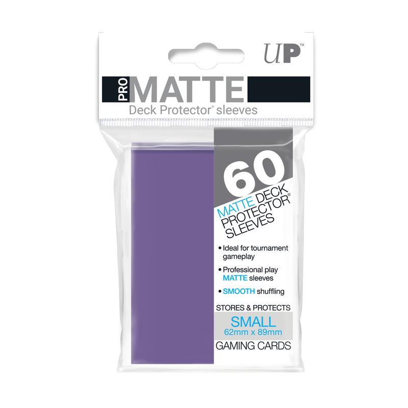 Image of Purple Pro-Matte (Japanese) [60 ct] Ultra Pro Deck Protector Sleeves
