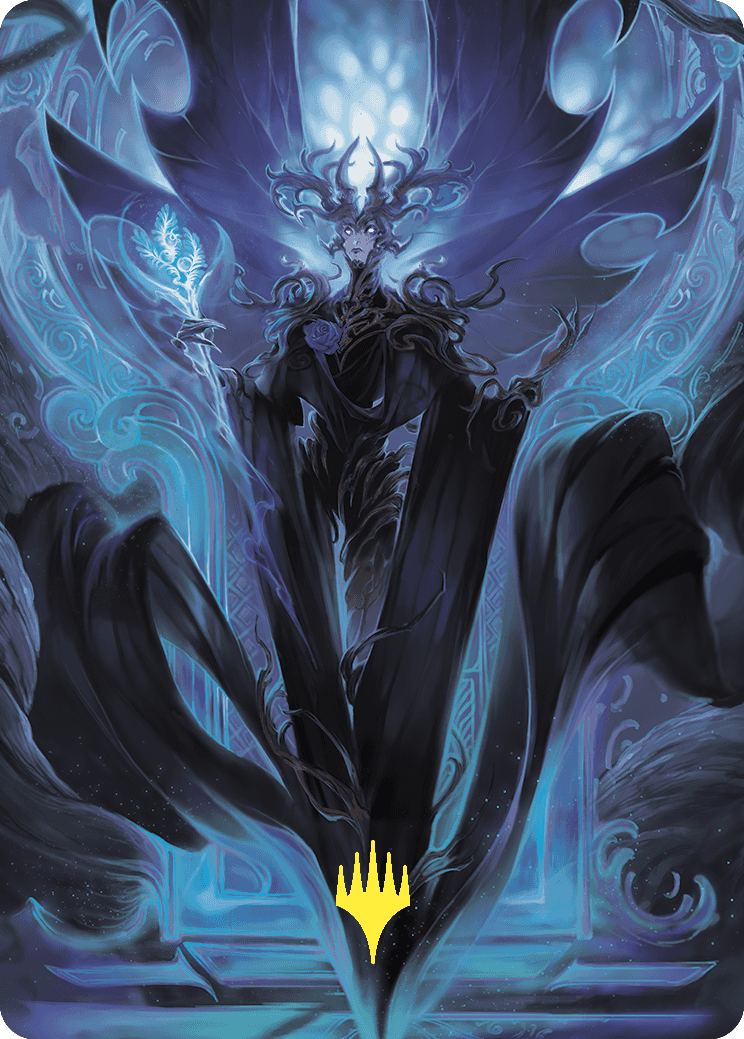 Image of Talion, the Kindly Lord Art Card (Gold-Stamped Planeswalker Symbol) [Wilds of Eldraine Art Series]