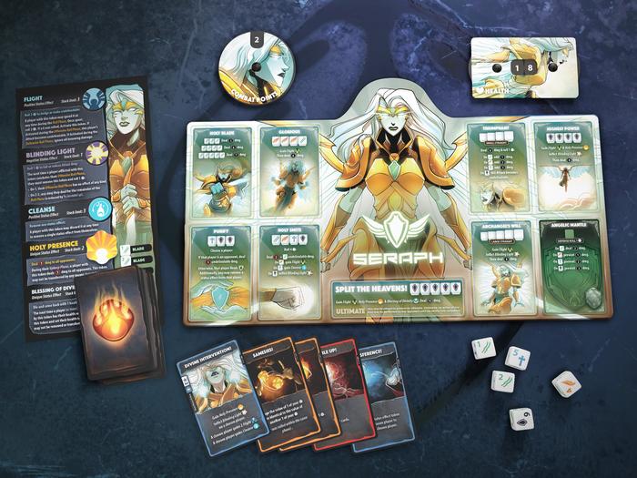 Image of Dice Throne Season 2: Seraph Vs Vampire Lord (Battle 4)