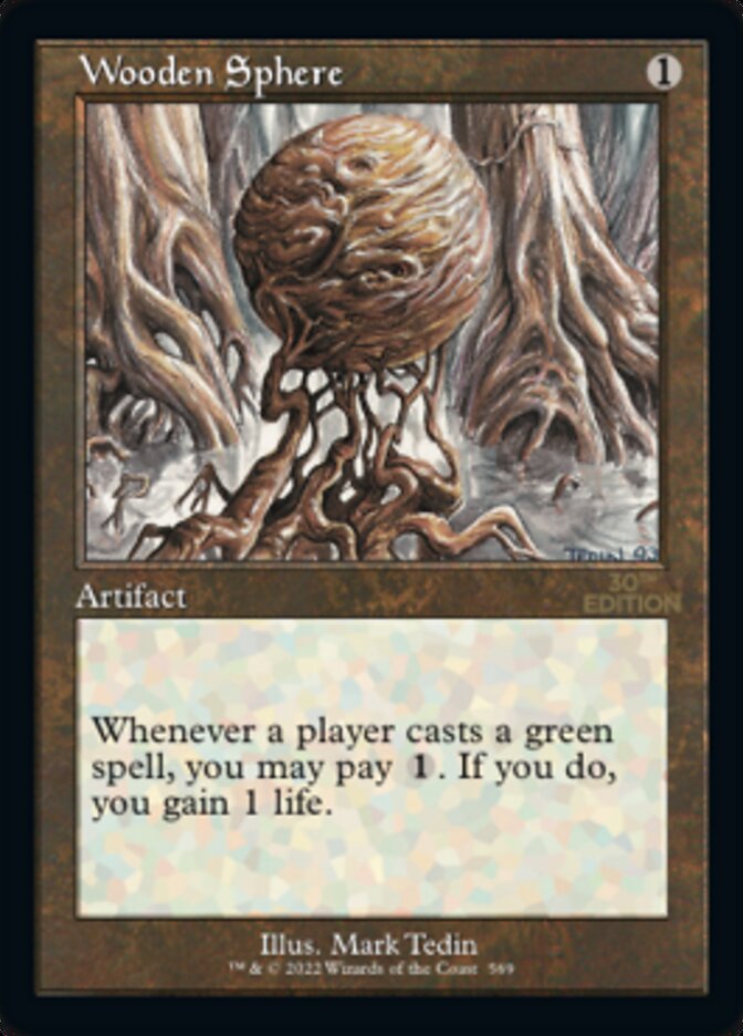 Image of Wooden Sphere (Retro) [30th Anniversary Edition]