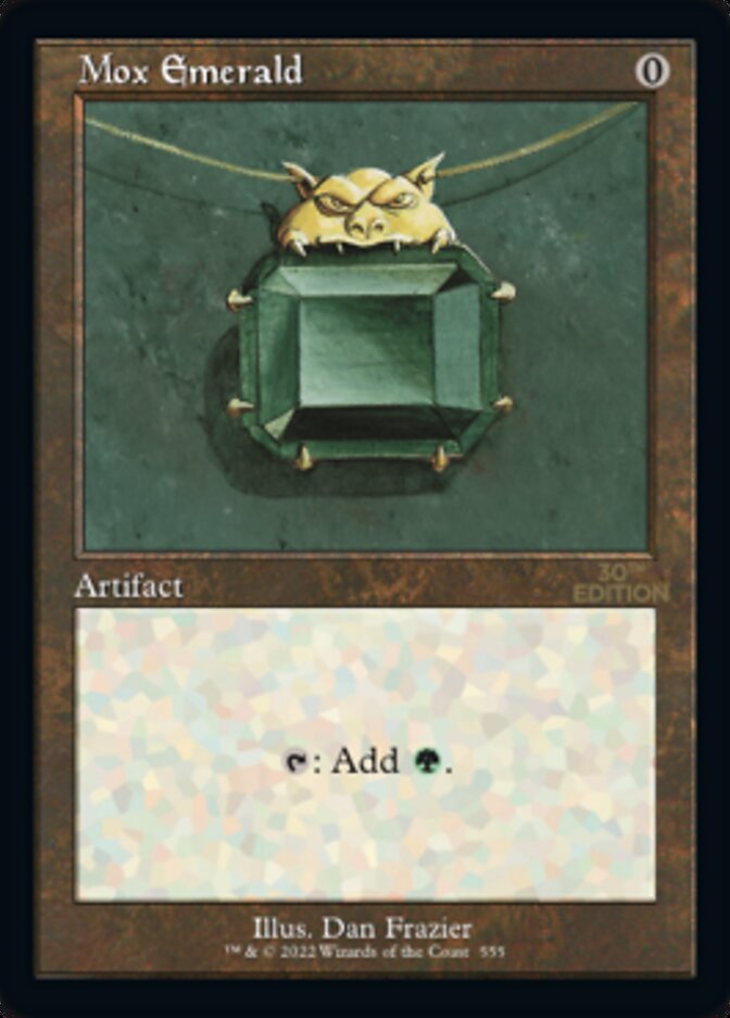 Image of Mox Emerald (Retro) [30th Anniversary Edition]