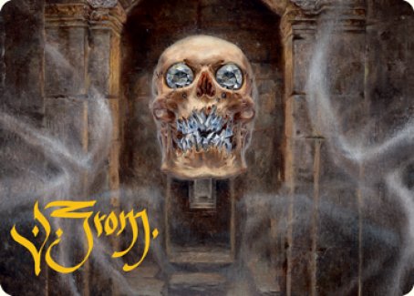 Image of Demilich Art Card (Gold-Stamped Signature) [Dungeons & Dragons: Adventures in the Forgotten Realms Art Series]