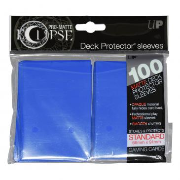 Pacific Blue - Eclipse Pro-Matte Standard Sleeves