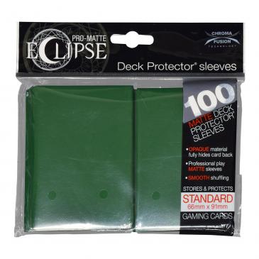 Image of Forest Green - Eclipse Pro-Matte Standard Sleeves