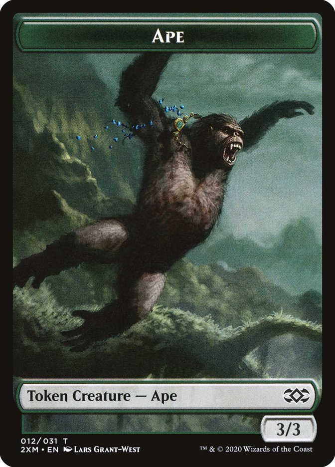 Image of Ape Token [Double Masters Tokens]