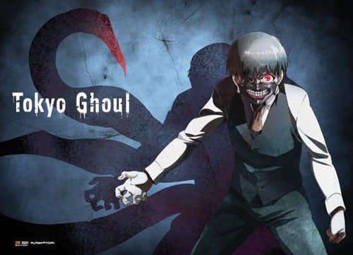 Image of TOKYO GHOUL - KANEKI KAGUNE WALLSCROLL