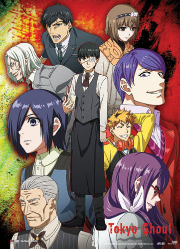 Image of TOKYO GHOUL - GROUP WALLSCROLL