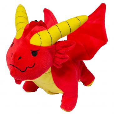 Image of Dungeons & Dragons Red Dragon Gamer Pouch Plush