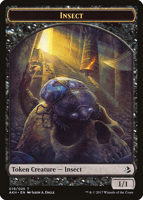Image of Labyrinth Guardian // Insect Double-Sided Token [Amonkhet Tokens]