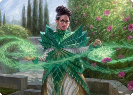 Image of Kianne, Dean of Substance Art Card [Strixhaven: School of Mages Art Series]