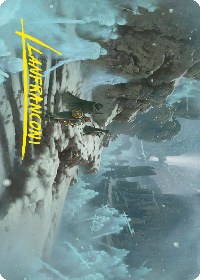 Image of Ghost Quarter Art Card (Gold-Stamped Signature) [The Lord of the Rings: Tales of Middle-earth Art Series]