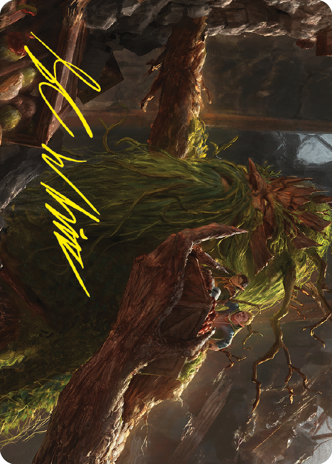 Image of Treebeard, Gracious Host Art Card (Gold-Stamped Signature) [The Lord of the Rings: Tales of Middle-earth Art Series]
