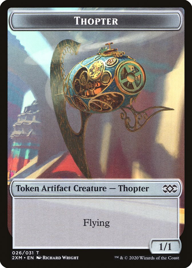 Image of Thopter Token (026/031) [Double Masters Tokens]