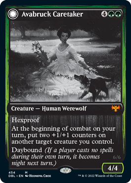 Image of Avabruck Caretaker // Hollowhenge Huntmaster [Innistrad: Double Feature]