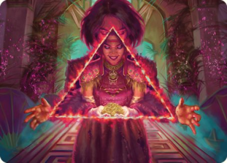 Image of Seize the Spotlight Art Card [Streets of New Capenna Art Series]
