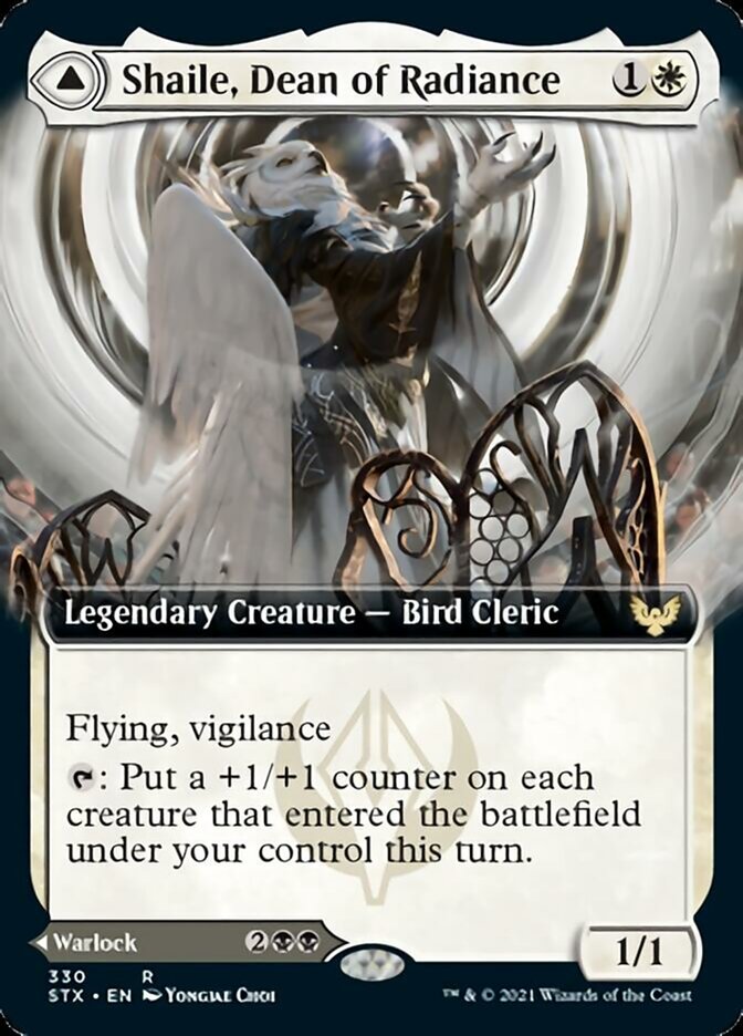 Image of Shaile, Dean of Radiance // Embrose, Dean of Shadow (Extended Art) [Strixhaven: School of Mages]