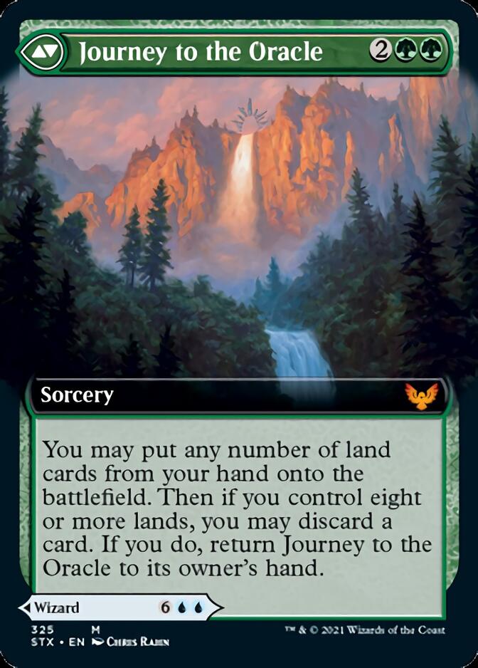 Image of Jadzi, Oracle of Arcavios // Journey to the Oracle (Extended Art) [Strixhaven: School of Mages]
