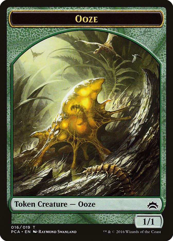 Image of Ooze Token (016/019) [Planechase Anthology Tokens]