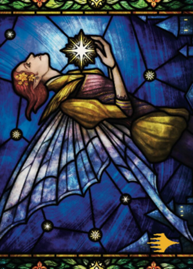 Image of Ivy, Gleeful Spellthief Art Card (Gold-Stamped Signature) [Dominaria United Art Series]