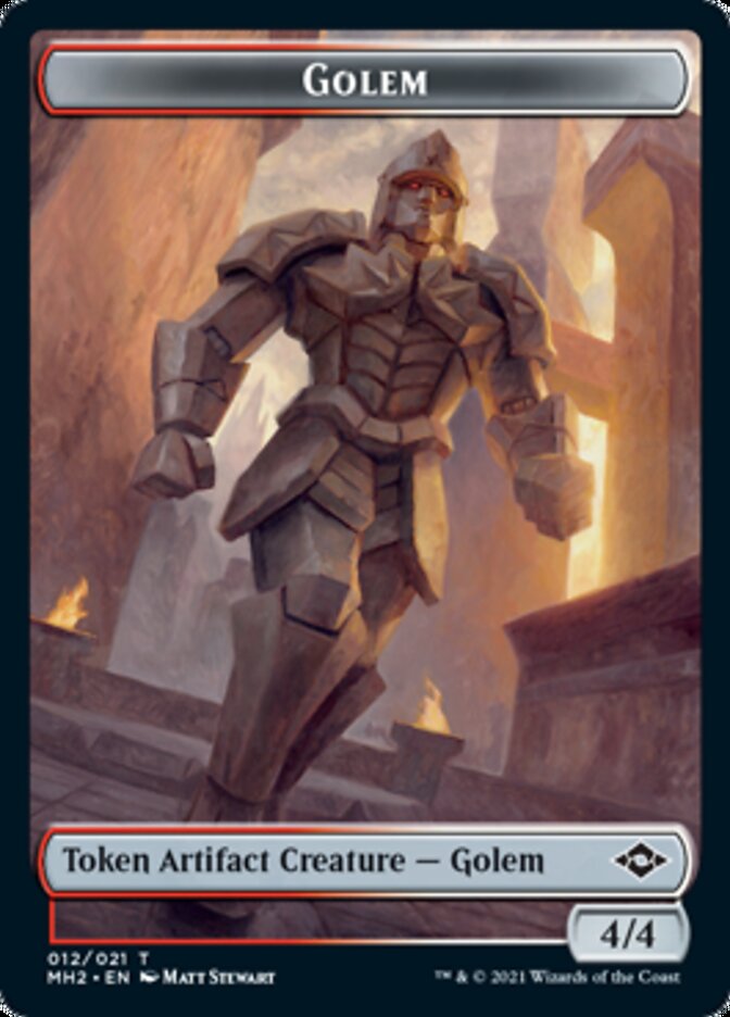 Image of Golem Token [Modern Horizons 2 Tokens]