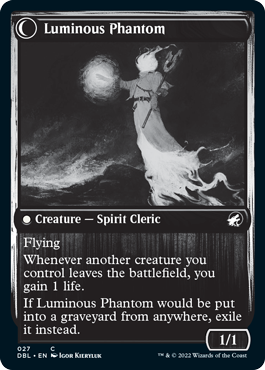 Image of Lunarch Veteran // Luminous Phantom [Innistrad: Double Feature]