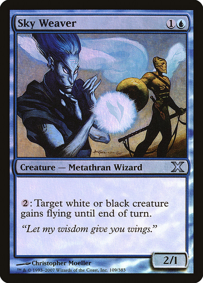 Image of Sky Weaver (Premium Foil) [Tenth Edition]