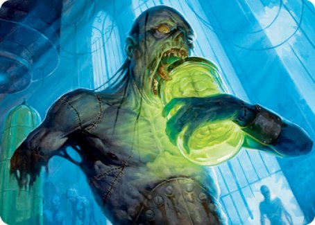 Image of Larder Zombie Art Card [Innistrad: Midnight Hunt Art Series]