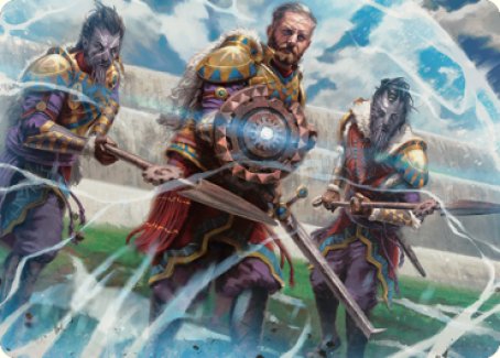 Image of Argivian Phalanx Art Card [Dominaria United Art Series]