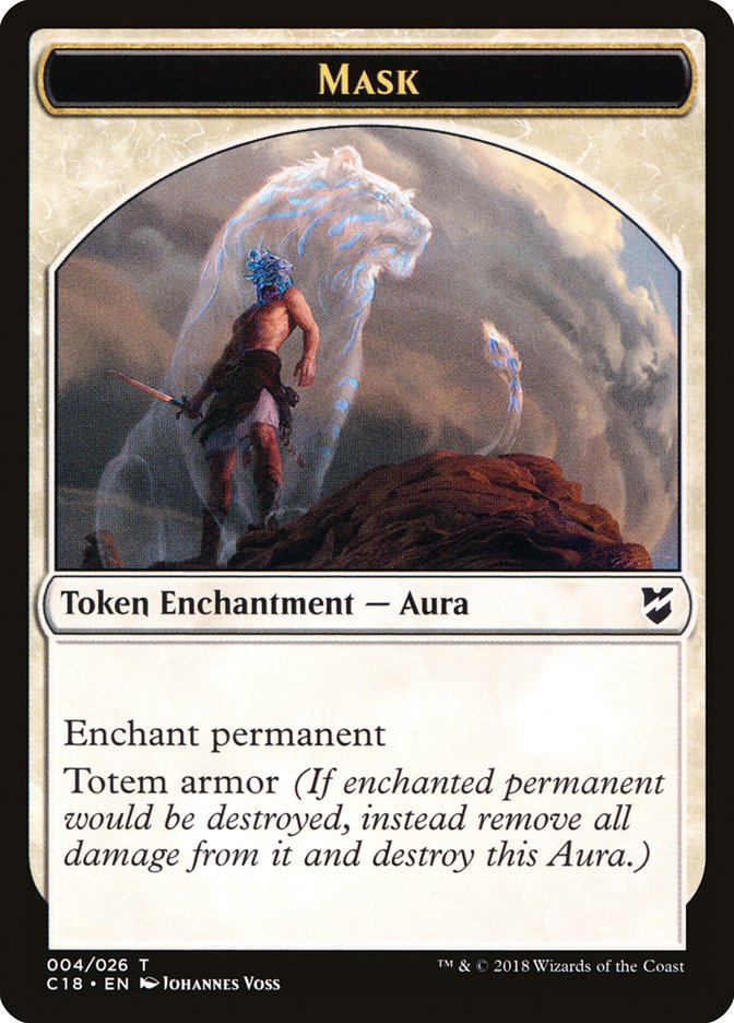 Image of Mask Token [Commander 2018 Tokens]
