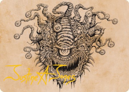 Image of Baleful Beholder (Showcase) Art Card (Gold-Stamped Signature) [Dungeons & Dragons: Adventures in the Forgotten Realms Art Series]