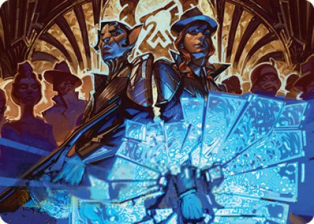 Image of Contractual Safeguard Art Card [Streets of New Capenna Art Series]