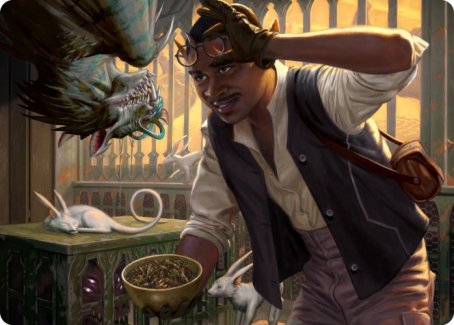 Image of Bennie Bracks, Zoologist Art Card [Streets of New Capenna Art Series]