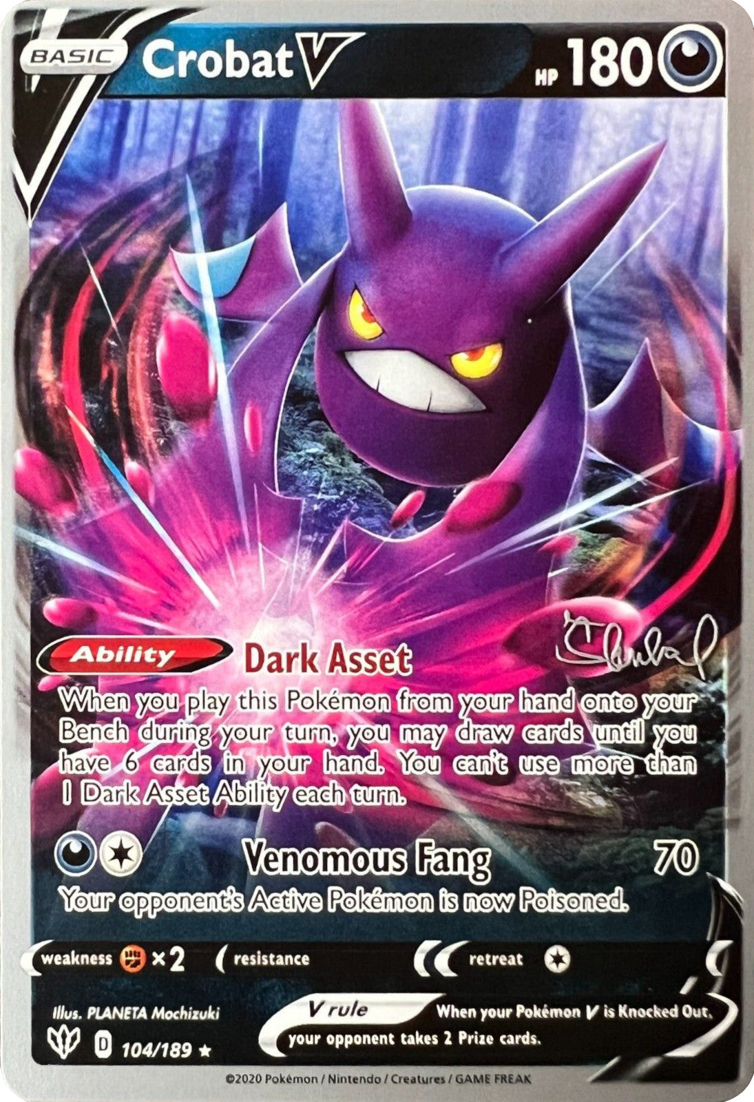 Image of Crobat V (104/189) (ADP - Ondrej Skubal) [World Championships 2022]