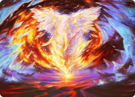 Image of Magma Opus Art Card [Strixhaven: School of Mages Art Series]