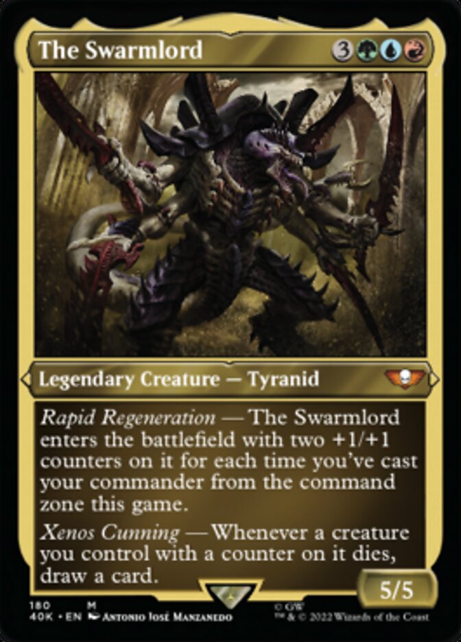 Image of The Swarmlord (Display Commander) (Surge Foil) [Warhammer 40,000]