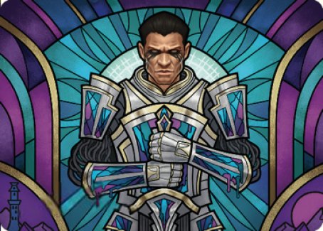 Image of Aron, Benalia's Ruin Art Card [Dominaria United Art Series]