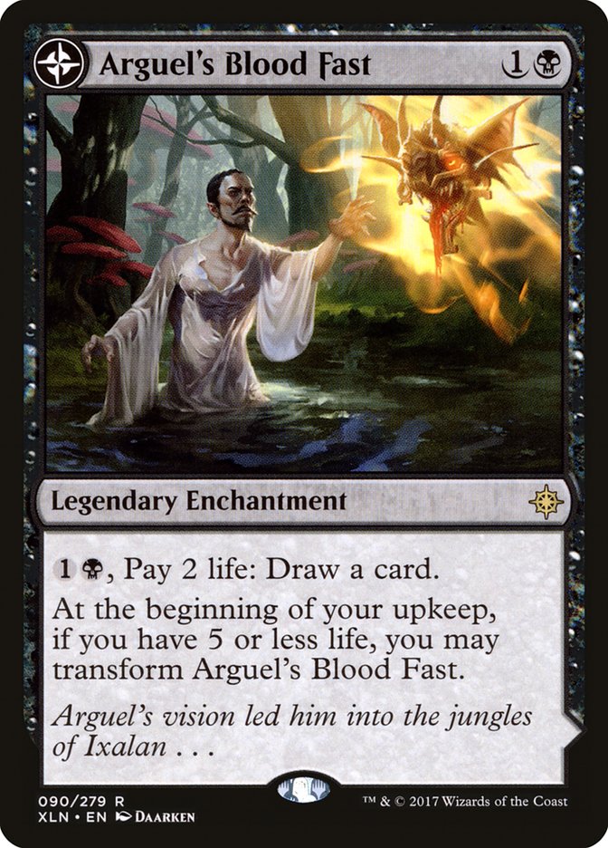 Image of Arguel's Blood Fast // Temple of Aclazotz [Ixalan]