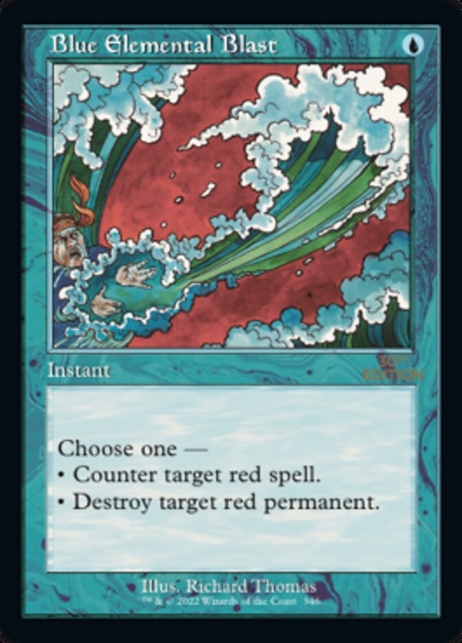 Image of Blue Elemental Blast (Retro) [30th Anniversary Edition]