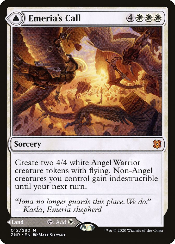 Image of Emeria's Call // Emeria, Shattered Skyclave [Zendikar Rising]