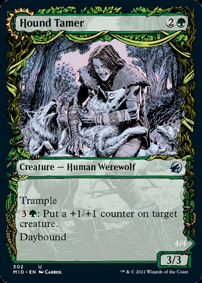 Image of Hound Tamer // Untamed Pup (Showcase Equinox) [Innistrad: Midnight Hunt]