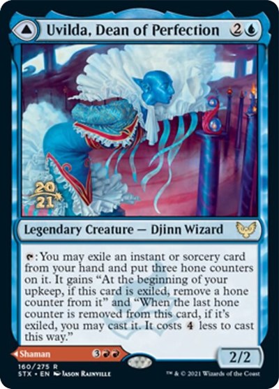 Image of Uvilda, Dean of Perfection // Nassari, Dean of Expression [Strixhaven: School of Mages Prerelease Promos]