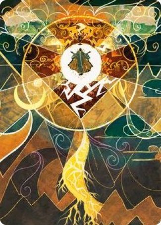 Image of Lightning Bolt Art Card [Strixhaven: School of Mages Art Series]