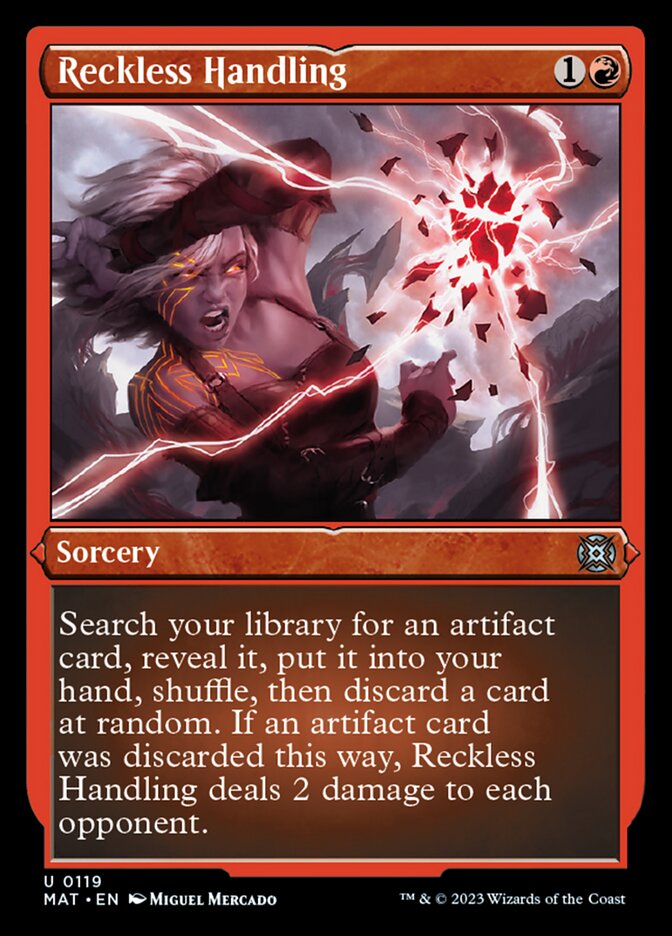 Image of Reckless Handling (Foil Etched) [March of the Machine: The Aftermath]
