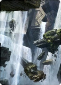 Image of Island 1 Art Card [Zendikar Rising Art Series]