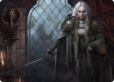Image of Thalia, Guardian of Thraben Art Card [Innistrad: Crimson Vow Art Series]