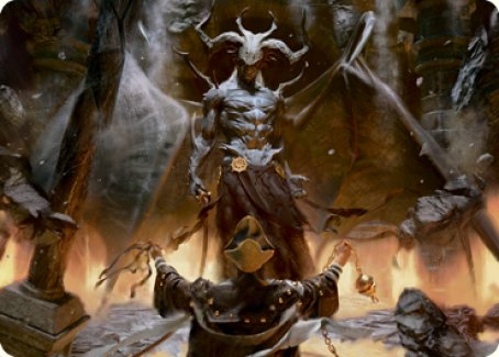 Image of Ormendahl, the Corrupter Art Card [Innistrad: Midnight Hunt Art Series]