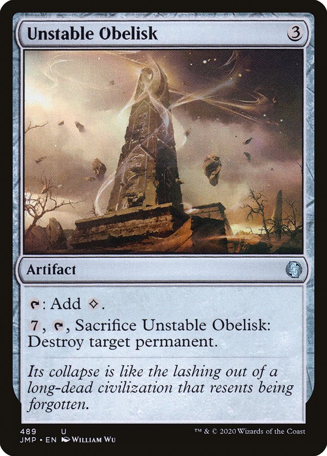 Unstable Obelisk [Jumpstart]