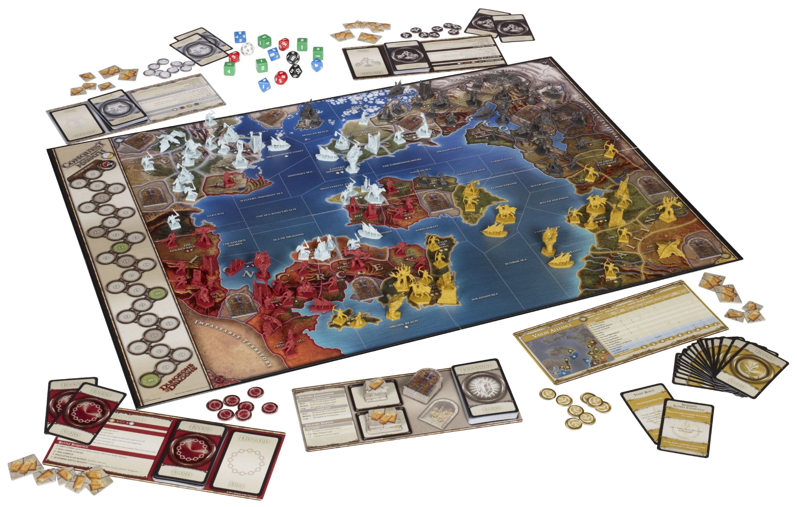 Image of D&D Conquest of Nerath Board Game